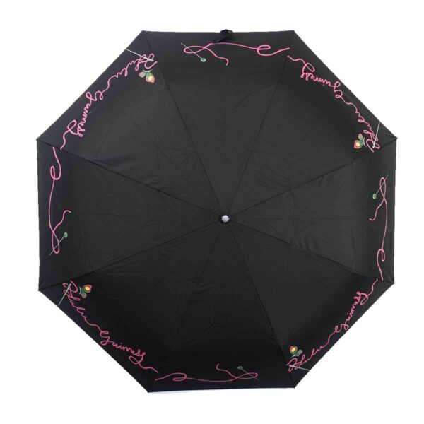 Женский зонт doppler полный автомат черный