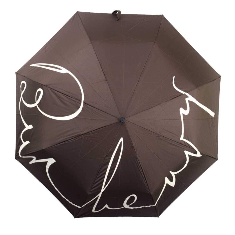 Женский зонт doppler-полный автомат коричневого цвета