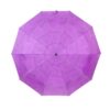 Зонт двухсторонний фиолетовый газета-Три Слона