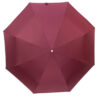Женский зонт двухсторонний-цвет бордовый