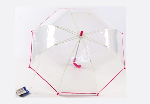 Прозрачный детский зонт-трость |Lucky Elephants