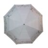 Женский зонт doppler-двухсторонний серо-серебристый цвет