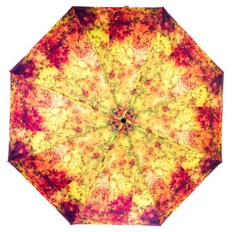 Зонт полный автомат цветочный принт