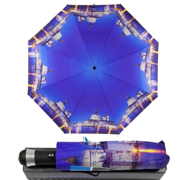 Зонт с фонариком полный автомат
