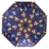 Зонт абстракция синего цвета