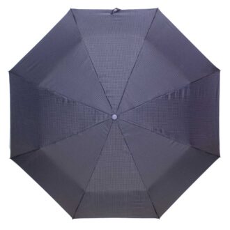 Зонт полуавтомат в мелкую гусиную лапку