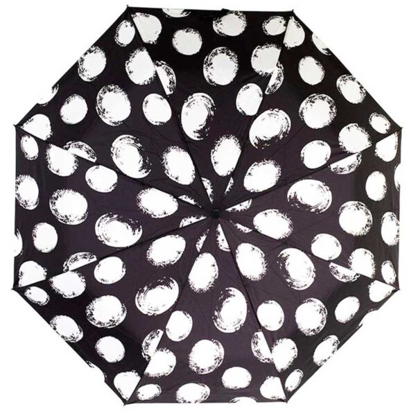 Зонт абстракция черно белого цвета
