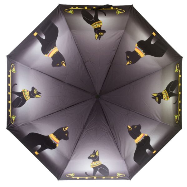 Женский зонт с принтом кошки полный автомат