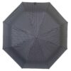 Зонт полуавтомат черно серого цвета