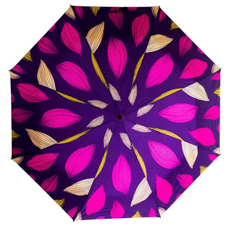 Зонт абстракция фиолетового цвета