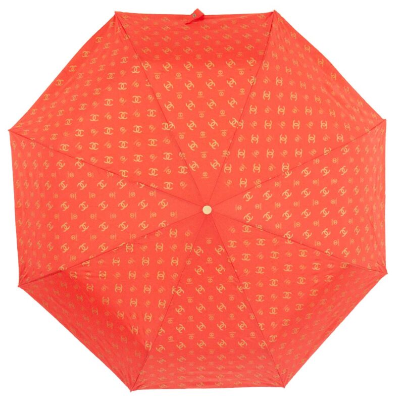 Женский зонт красного цвета полный автомат