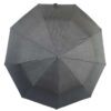Зонт полуавтомат в клетку серого цвета