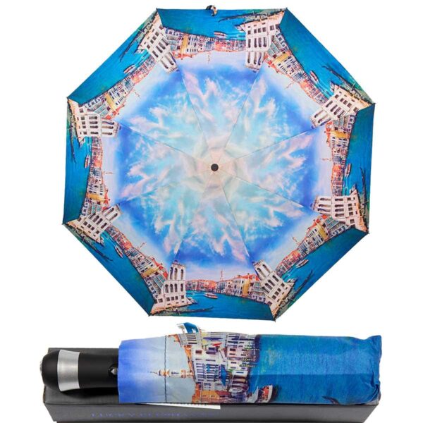 Зонт с фонариком полный автомат