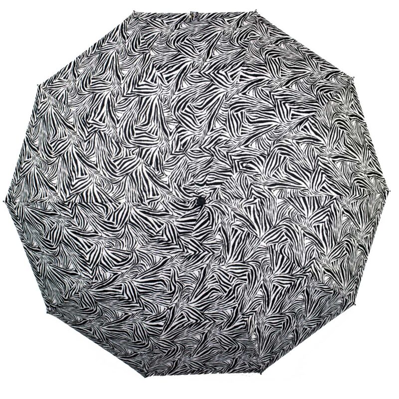 Зонт с принтом зебра полный автомат | Kobold