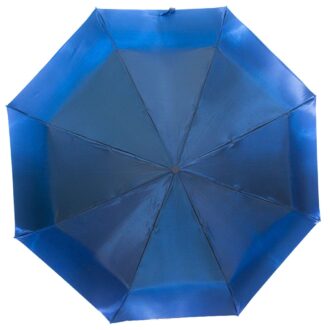 Женский зонт синего цвета хамелеон механический-Lucky Elephants
