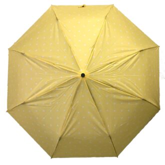 Мини зонт желтого цвета